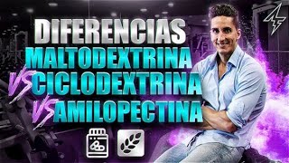 ⚡️ Amilopectina vs Maltodextrina vs Ciclodextrina ➜ ¿Cuál es el mejor suplemento de carbohidratos [upl. by Adnilahs]