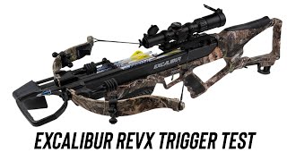 Excalibur RevX Crossbow Trigger Pull Test [upl. by Lavotsirc]