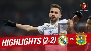 Resumen de Real Madrid vs CF Fuenlabrada 22 [upl. by Aroved]