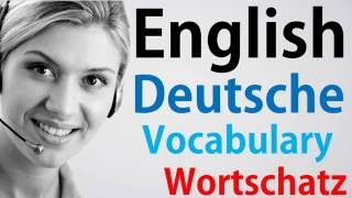 Video52 DeutschEnglisch Wortschatz Übersetzung German English First Certificate Grammatik Zeiten [upl. by Stearne617]