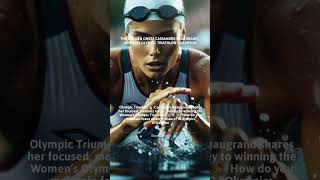 THE GOLDEN ONES  CASSANDRE BEAUGRAND  WOMENS OLYMPIC TRIATHLON CHAMPION [upl. by Dorrehs]