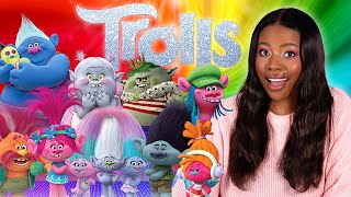 I Watched TROLLS For The First Time and I LOVE IT Movie Reaction [upl. by Hwu]