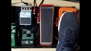 Rotovibe Dunlop  Variphase MXR como eu uso estes pedais  com overdrive do Tube Screamer TS 808 [upl. by Aneerbas910]