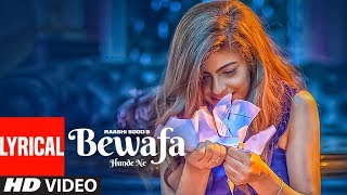 quotRaashi Soodquot Bewafa Hunde Ne SONG  LATEST PUNJABI LYRICAL SONG  Navi Ferozpurwala  TSERIES [upl. by Airod]