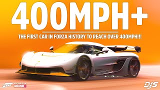 Forza Horizon 5  400MPH HAS FINALLY BEEN REACHED IN FORZA HORIZON 5 407mph  655kph [upl. by Danziger]