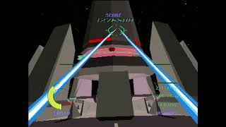 スターブレード STARBLADE 1991 namco 2383100 pts [upl. by Htidirem]