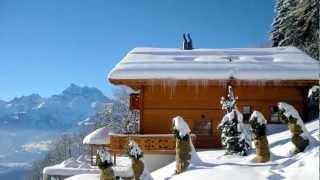 Luxury Chalet For Sale Villars Switzerland [upl. by Ottie]