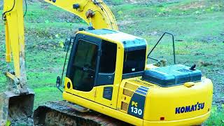 AX Excavator 130PC CAT Pond Crleane [upl. by Athalia]