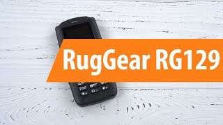 Распаковка RugGear RG129  Unboxing RugGear RG129 [upl. by Golub]