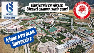 Isparta Süleyman Demirel Üniversitesi Kampüs Tanıtım Turu Vlog I SDÜ ve ISUBÜ Tanıtımları [upl. by Linder652]