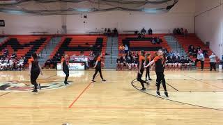 Marietta High School Marquette’s dance team [upl. by Aitropal347]