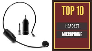 The Best Wireless Headset Microphone Systems in 2022 [upl. by Cuttie]