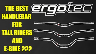 ERGOTEC RISER BAR 70  Best Handlebar With High Rise For Tall People And EBike [upl. by Aihsi34]