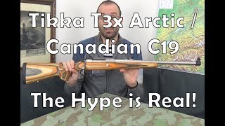 Tikka T3x Arctic  Canadian Rangers C19 Rifle 762  308 Win [upl. by Booker]