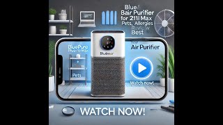 Blueair Blue Pure 211i Max Air Purifier Review  Best Air Purifier for Large Rooms Pets and Allerg [upl. by Porush]