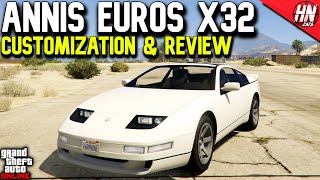 Annis Euros X32 Customization amp Review  GTA Online [upl. by Sulecram109]