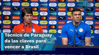 ¿Cómo frenar a Vinicius Daniel Garnero técnico de Paraguay nos revela el secreto I Conferencia [upl. by Zined149]