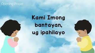 Classroom Closing Prayer Bisaya [upl. by Loftis]