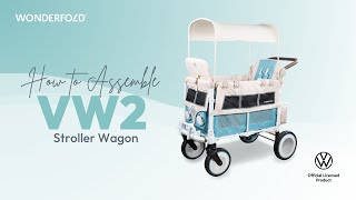 How to Assemble your VW2 Stroller Wagon🌟 [upl. by Gennie]