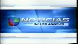 KMEXTV Noticias 34 Evening Package 2001 [upl. by Tirma]