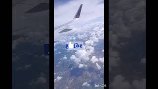 Live plane view shorts viralshort trending viralvideo travelvlog [upl. by Scheers80]