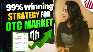 OTC market algorithm trade  how to win every trade binary trading QUOTEX  Yuvraj Tech [upl. by Schear]