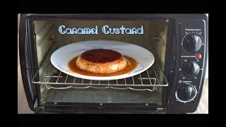 Easy caramel pudding  custard using Prestige POTG 19 PCR OTG [upl. by Nomae772]