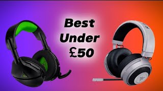 Best budget headsets under £50 🤑 [upl. by Gauldin996]