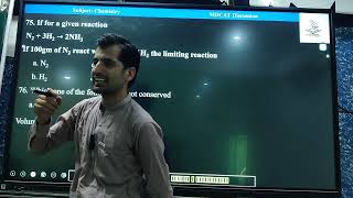 MDCAT Chemistry Sunday Test Disscusion  07072024  By Kashifullah Khattak [upl. by Einra]