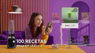 BATIDORA PORTÁTIL BLEND UP  ¡Incluye 8 programas culinarios [upl. by Adnical]