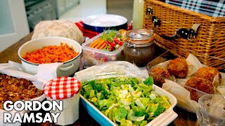 Easy Recipes For The Ultimate Summer Picnic  Gordon Ramsay [upl. by Roydd621]