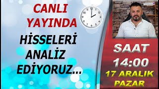 CANLI YAYINDA HİSSELERİ ANALİZ EDİYORUZ thyao kchol tüpraş asels sise bimas bist100 [upl. by Kemp69]