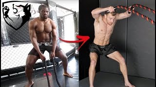 Francis Ngannous Power Punching Workout Explained [upl. by Elleuqram]