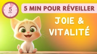 Commencez la journée avec vitalité  5 min pour une énergie positive  🌟 [upl. by Hare422]