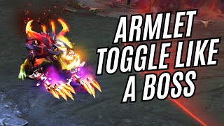 Armlet Toggling is EASY now  Dota 2 Tips and Guide [upl. by Zohara]