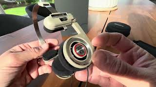 Koss Porta Pro Limited Edition On Ear Headphones in Line Microphone Review [upl. by Arihaz]