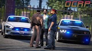 We REALLY Love The New Highway Patrol Cars in GTA RP  OCRP [upl. by Aitat]