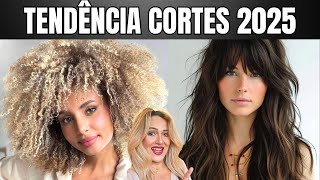 TENDÊNCIAS DE CORTES DE CABELO PRIMAVERAVERÃO 2025 MULHERES MODERNAS TODAS AS IDADES [upl. by Ylellan111]