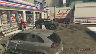 GTA V triads Kills LTD Gasoline shopping employee [upl. by Sela742]