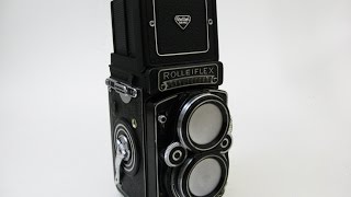 Rolleiflex 28F Type1 Carl Zeiss Planar 80mmf28 [upl. by Gamages]