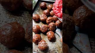 Sheet Pan Chili Cheese Meatballs shorts halfbakedharvest meatballs chili [upl. by Certie]