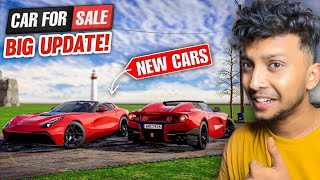 CAR FOR SALE BIGGEST UPDATE 😍 NEW CARS amp NEW CITY  Car For Sale Simulator 2023 [upl. by Mossberg969]