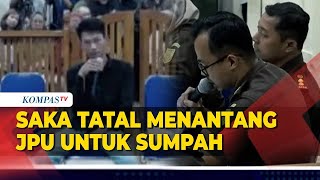 Emosi Saka Tatal Menantang JPU untuk Sumpah di Sidang PK Para Terpidana Kasus Vina [upl. by Thaddeus418]