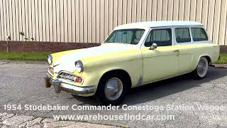 1954 Studebaker Commander Conestoga Station Wagon  For Sale [upl. by Thgiwed168]