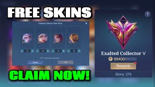 COLLECTION SKINS EVENT  CLAIM YOUR FREE SKINS NOW [upl. by Nylidnam]