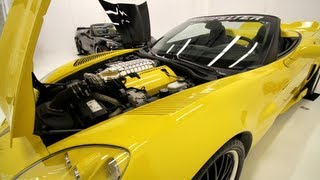 2007 Corvette C6 Supercharged Test Drive in HD Fabulous Restorations [upl. by Smiga817]