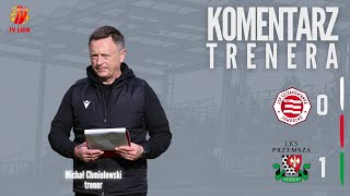 KOMENTARZ trenera Przemszy Siewierz po meczu ze Szczakowianką 01 11052024 [upl. by Ahseinet]