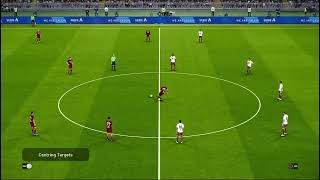 Roma vs Torino Efootball Pes 21 Gameplay On PC  Gameplay Part7 [upl. by Oniotna]