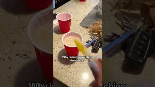 Spiking our friend’s drinks with candy to show them how easy it is safetytips nightlife [upl. by Aritak961]