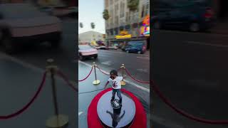 Micheal Jackson Beat it foryou foryoupage california hollywood hollywoodwalkoffame mustwatch [upl. by Eidod]